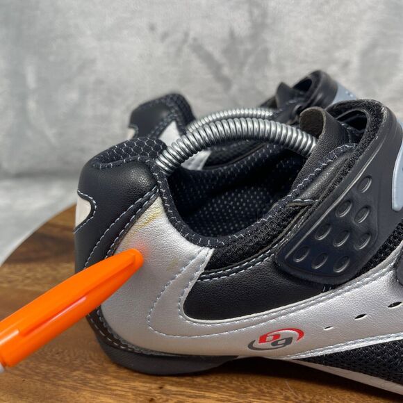 Specialized Cycling Shoes Womens US 9 Silver Black Hook & Loop BG 6103-3540 - Picture 2 of 16
